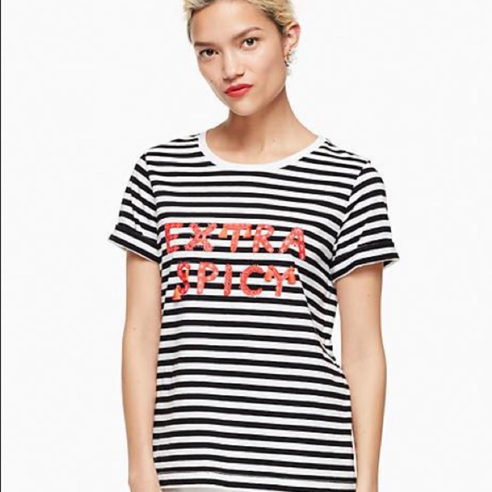 Kate Spade “Extra Spicy” shirt